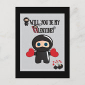 De Kaart van de Valentijnsdag met Leuke Karakters (Voorkant)