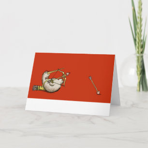 De Kaart van de Valentijnsdag van de Cupido van de