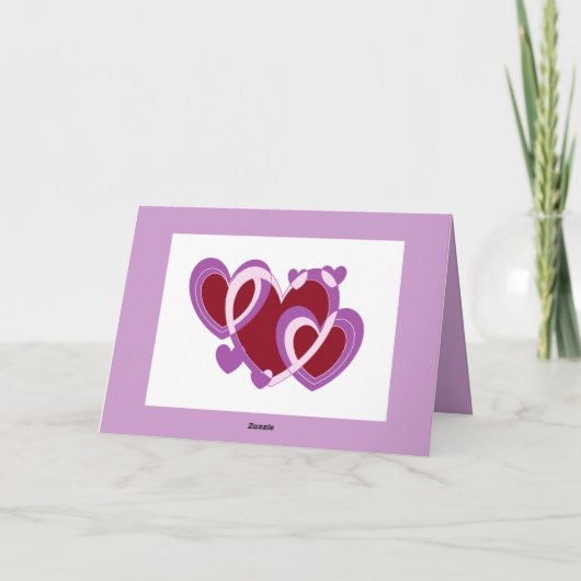 DE KAART VAN DE VALENTIJNSDAG VAN DE DOCHTER (Achterkant)