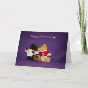 De Kaart van de Valentijnsdag van de Kus van de