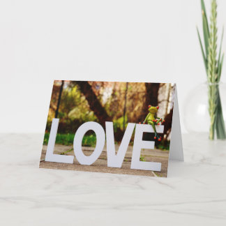 De Kaart van de Valentijnsdag van de liefde