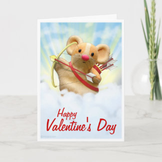 De Kaart van de Valentijnsdag van de Muis van de