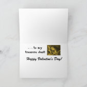 De Kaart van de Valentijnsdag van de piraat (Binnen)