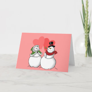 De Kaart van de Valentijnsdag van de Smelting van