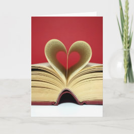 De Kaart van de Valentijnsdag van het Boek van het