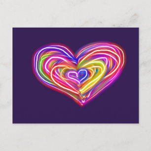 De Kaart van de Valentijnsdag van het briefkaart