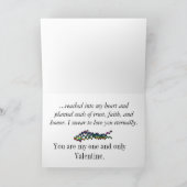 De Kaart van de Valentijnsdag van het Hart van de (Binnen)