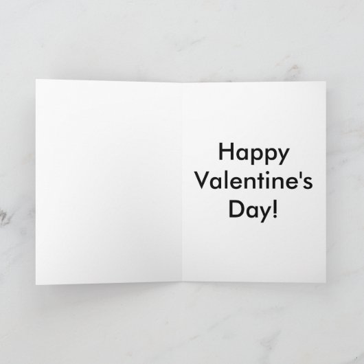 De Kaart van de Valentijnsdag van rozen (Grote (Binnen)