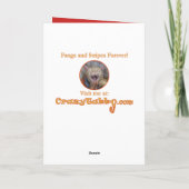 De kaart van de Valentijnsdag voor kattenminnaars (Achterkant)