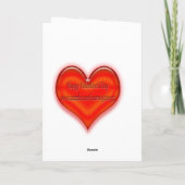 De Kaart van de Valentijnsdag voor Kleinzoon (Achterkant)