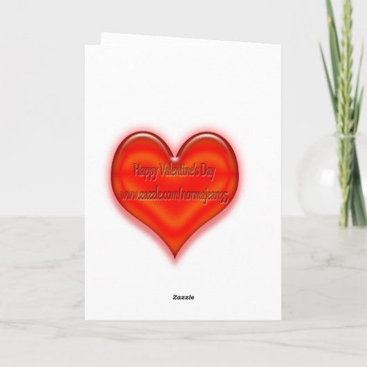 De Kaart van de Valentijnsdag voor Kleinzoon (Achterkant)