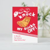 De Kaart van de Valentijnse klas: Je knoopt mijn S (Staand voorkant)