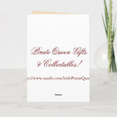 De Kaart van de Valentijnse Kus door Gustav Klimt  (Achterkant)