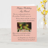 De Kaart van de verjaardag (Gele Bloem)