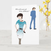 De Kaart van de verjaardag (Gele Bloem)