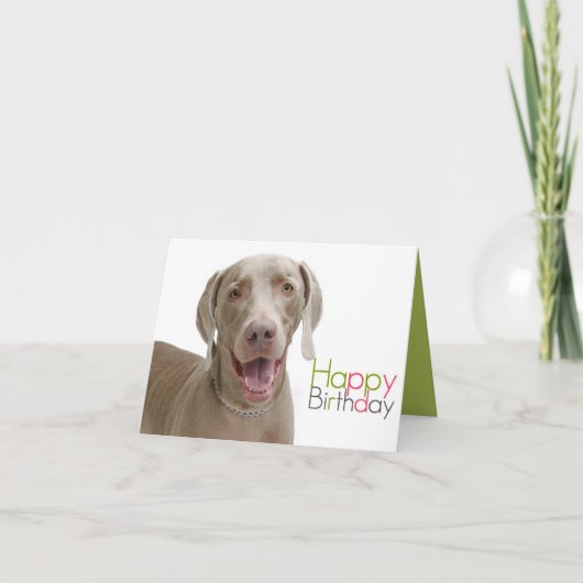 De Kaart van de verjaardag (Voorkant)