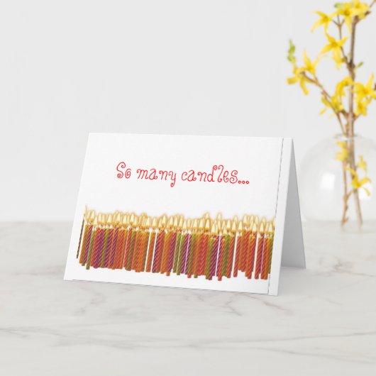 De Kaart van de verjaardag (Gele Bloem)