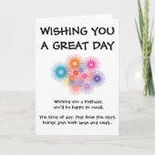 DE KAART VAN DE VERJAARDAG (Voorkant)