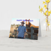 De Kaart van de verjaardag (Gele Bloem)