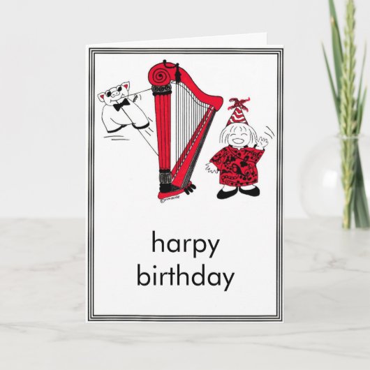 De Kaart van de VERJAARDAG (Voorkant)