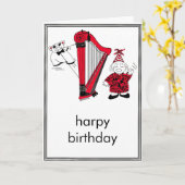 De Kaart van de VERJAARDAG (Gele Bloem)