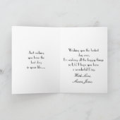 De Kaart van de verjaardag - Airedale Terrier (Binnen)