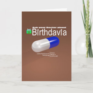 De Kaart van de Verjaardag "Birthdavia"