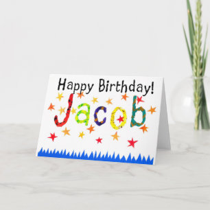 De Kaart van de Verjaardag "Jacob"