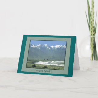 De Kaart van de verjaardag - Kaikoura Oceanside,