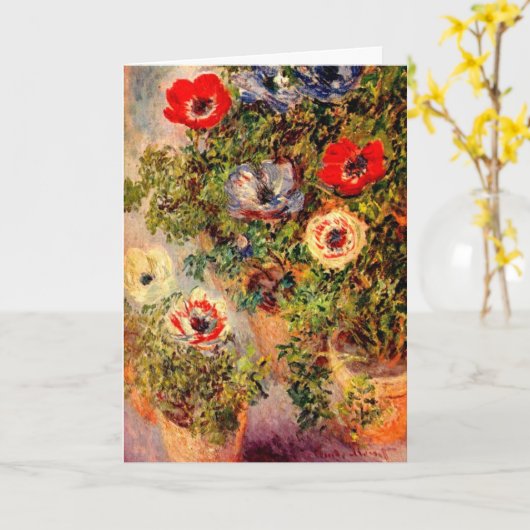 De Kaart van de verjaardag - Kunst door Claude (Gele Bloem)