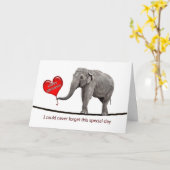 De kaart van de verjaardag met een tightrop het (Gele Bloem)