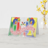 De Kaart van de Verjaardag OES (Gele Bloem)