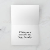 De Kaart van de Verjaardag van aceo van het Meer (Binnen)