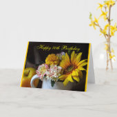 De Kaart van de Verjaardag van Boomer vijftigste (Gele Bloem)