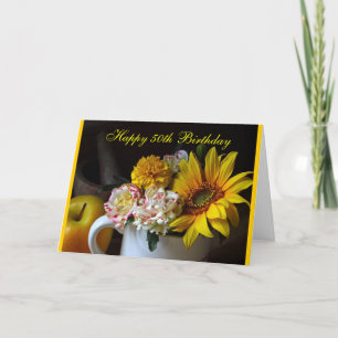 De Kaart van de Verjaardag van Boomer vijftigste