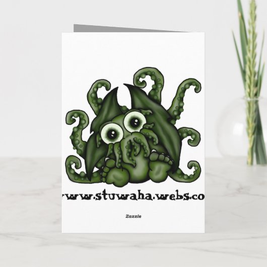 De Kaart van de Verjaardag van Cthulhu (Achterkant)