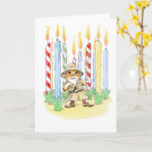 De Kaart van de Verjaardag van de (Gele Bloem)