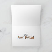 De Kaart van de verjaardag "van de Angst" (Binnen)