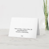 De Kaart van de Verjaardag van de Apocalyps van de (Achterkant)