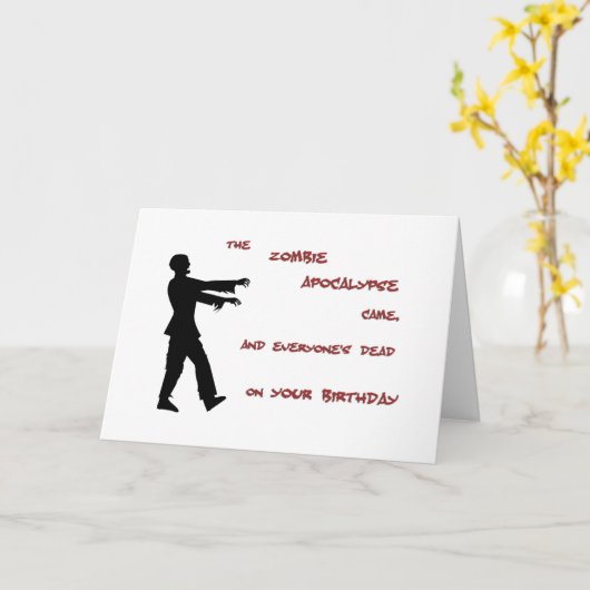 De Kaart van de Verjaardag van de Apocalyps van de (Gele Bloem)