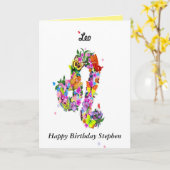 De Kaart van de Verjaardag van de astrologie (Gele Bloem)