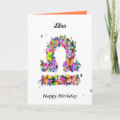 De Kaart van de Verjaardag van de Astrologie van (Voorkant)