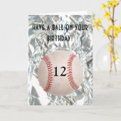 De Kaart van de Verjaardag van de Bal van het (Gele Bloem)