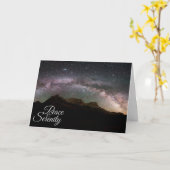 De Kaart van de Verjaardag van de Berg van de (Gele Bloem)