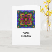 De Kaart van de Verjaardag van de Boogschutter (Gele Bloem)