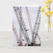 De Kaart van de Verjaardag van de bouw (Gele Bloem)