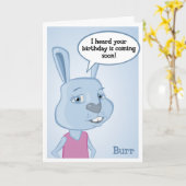 De Kaart van de Verjaardag van de braam (Gele Bloem)