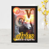 De kaart van de Verjaardag van de Dierenriem van (Gele Bloem)