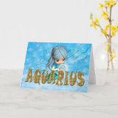 De kaart van de Verjaardag van de Dierenriem van (Gele Bloem)