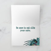 De Kaart van de Verjaardag van de dinosaurus (Binnen)